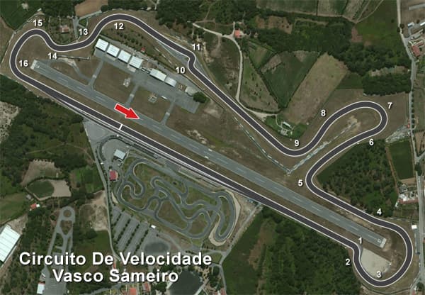Circuito de Velocidade Vasco Sameiro em Braga