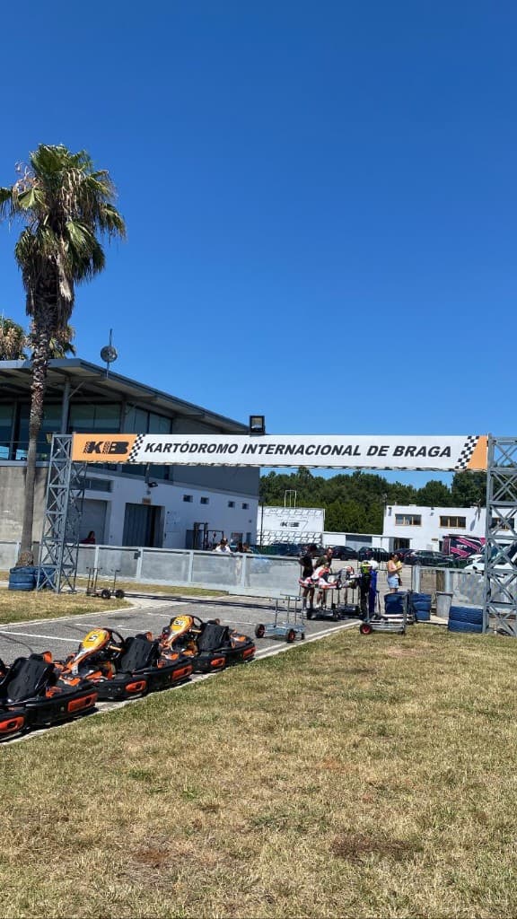 Entrada do Kartódromo Internacional de Braga